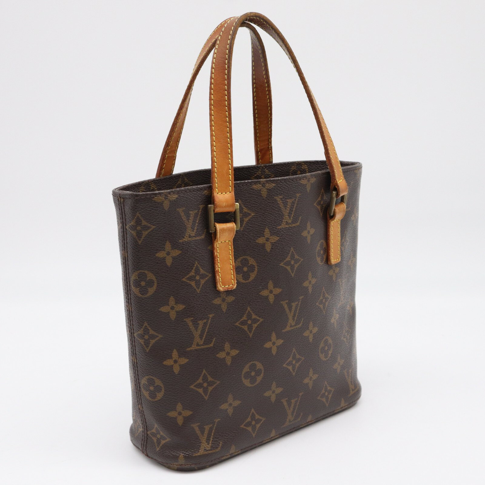 樂天商城 - ★3日以内返品可★ LOUIS VUITTON ルイ・ヴィトン モノグラム ヴァヴァンPM M51172 ハンドバッグ ブラウン ベージュ コーティングキャンバス レザー レディース【中古】