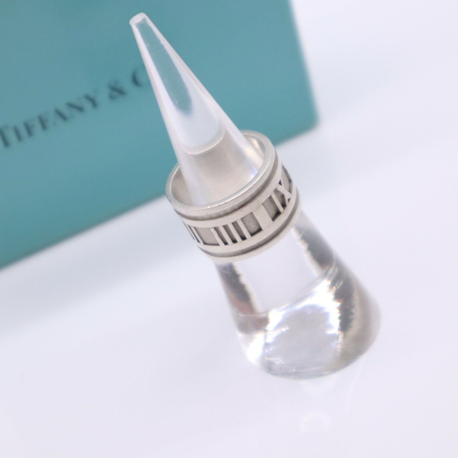 ★3日以内返品可★ TIFFANY&Co. ティファニー アトラス 925 リング - リング・指輪 シルバー シルバー レディース【中古】