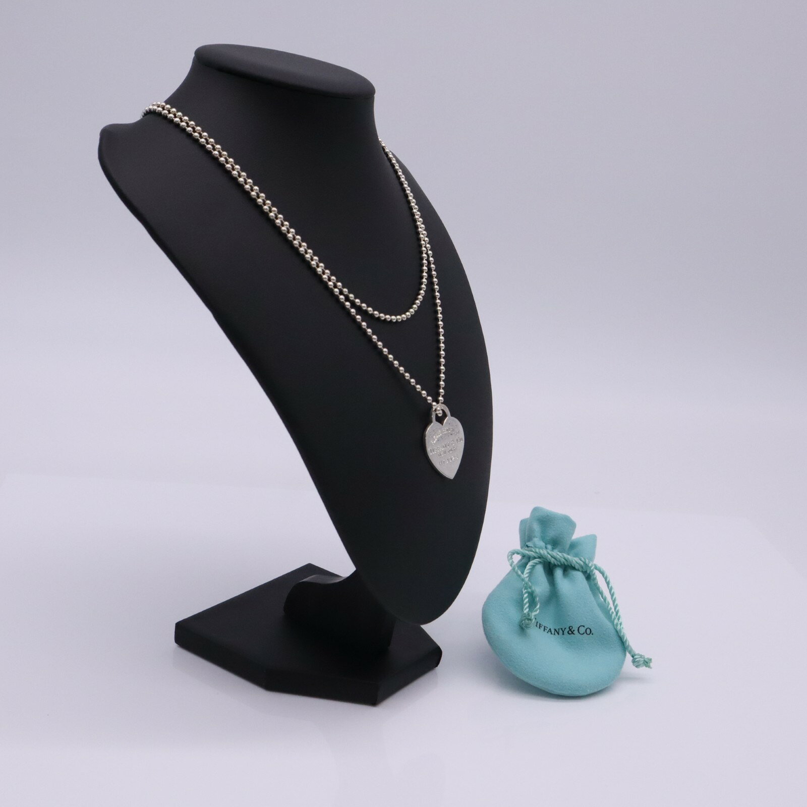 ★3日以内返品可★ 美品 TIFFANY&Co. ティファニー リターン トゥ ハート ネックレス 925 - ネックレス シルバー シルバー レディース【中古】
