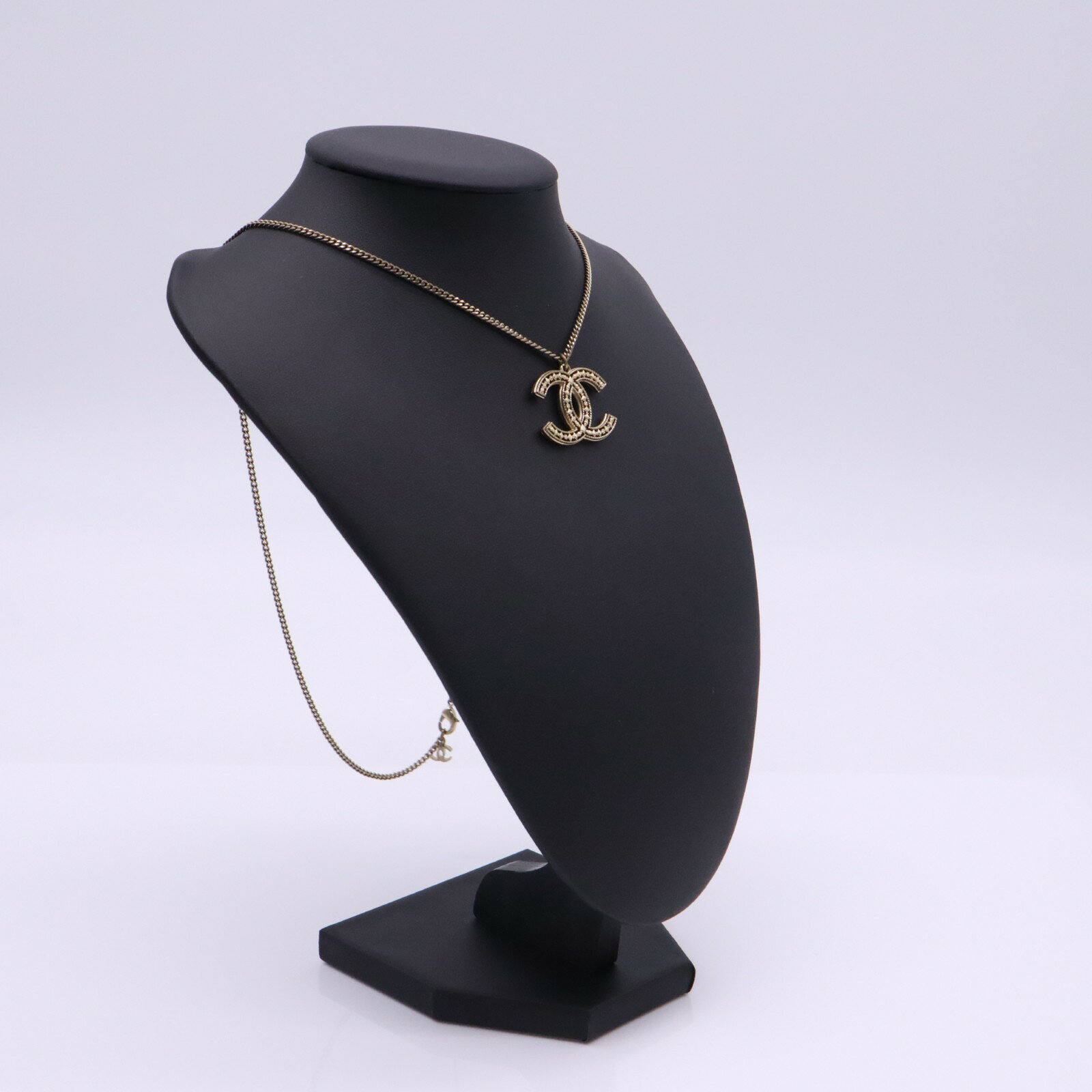 ★3日以内返品可★ 美品 CHANEL シャネル ココマーク ネックレス GP - ネックレス アンティークゴールド GP レディース【中古】