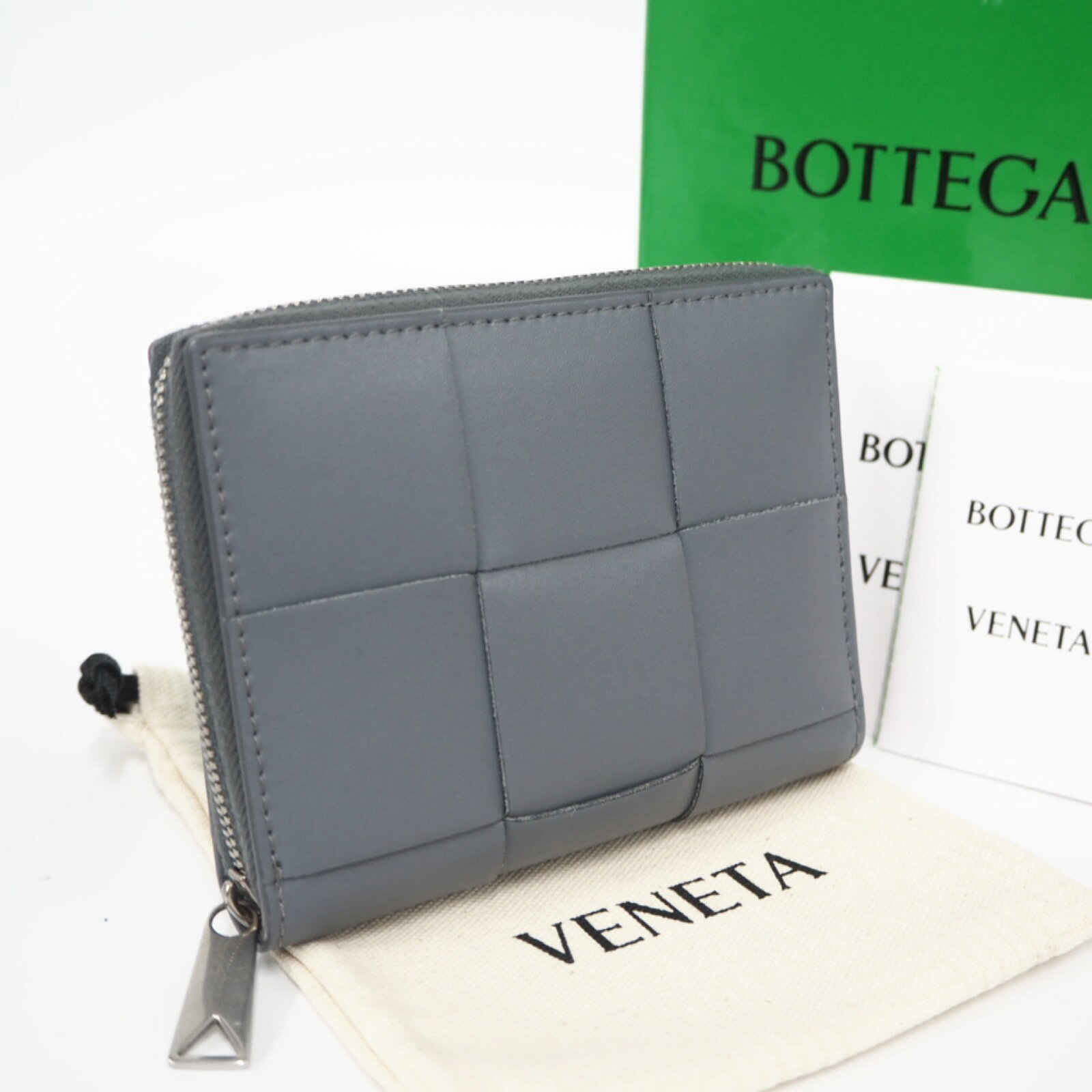 ボッテガヴェネタ BOTTEGA VENETA 財布 二つ折り財布 グレー 楽天市場】ボッテガヴェネタ 二つ折り財布 グレーの通販