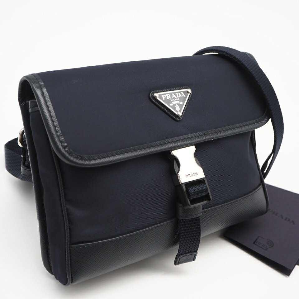 楽天市場】prada バッグ（カラーネイビー）（ショルダーバッグ