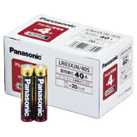 アルカリ乾電池単4形（40本パック）【家電・カメラ・AV用品/乾電池】