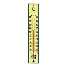 木製寒暖計45cm【家電・カメラ・AV用品/温湿度計】