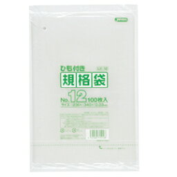 LD規格袋　ひも付（100枚入）12号【台所用品/ポリ袋】