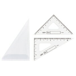 ●サイズ／三角定規：長さ120×厚み1.5mm●日本製（40枚組）GAKUNOアクリル三角定規V−420（40枚組）【先生用品/演示】