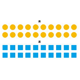 表：オレンジ(円)、裏：青(四角)のさんすうブロックカードです。147mm と大きいカードなので、スチール黒板に貼りつけたときに後ろの席の生徒まではっきりと見えます。●内容／さんすうブロックカード 20 枚、DVD ソフト1枚、ケース●サイズ／縦147×横147×厚さ4mm●重量／1セット1.3kg●材質／発泡樹脂、磁石この商品はご注文日から約11営業日以内のお届けとなります。メーカー直送品のため、返品はお受けいたしかねますのでご了承ください。さんすうブロックカード【先生用品/演示】