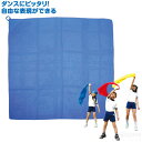 ループ付カラースカーフ 青(記念品・その他 体育祭 運動会 ダンスグッズ 小道具 応援)(4)