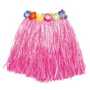 腰みの(30cm) 桃(記念品・その他 体育祭 運動会 ダンス フラダンス ハワイアン アロハ 衣装 子供会 文化祭 浦島太郎)
