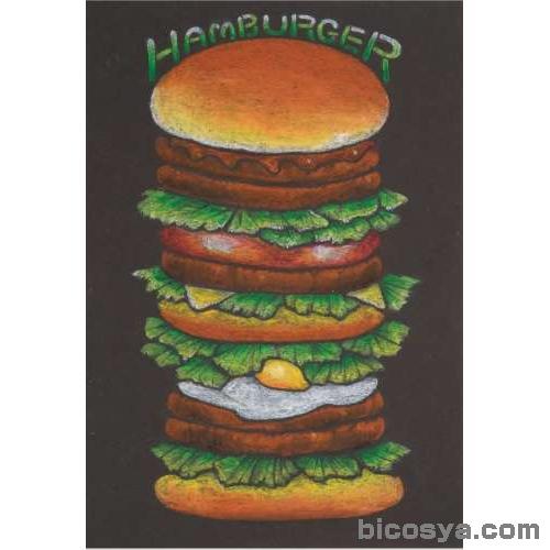 サインアートセット（チョークアート）（デザイン サインアート チョークアート 美術 イラスト）