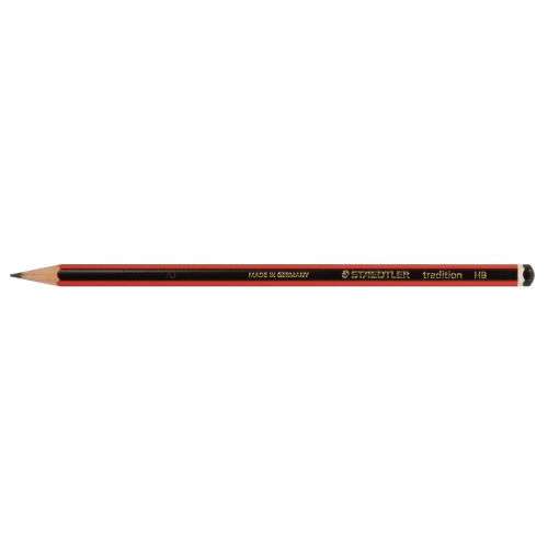 ステッドラー トラディション一般用鉛筆 12本入 6B［メール便：50］（絵具 鉛筆・デッサン用品）