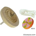 鉄芯ゴマ 無着色 φ65(工作キット 木製玩具 伝統玩具 昔の遊び お正月 独楽 koma 木のおもちゃ オリジナル 手作り 工作)