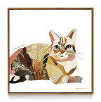 アートフレーム ほそかわ かほ キャット ND Concept Frame Kaho Hosokawa Cat ikh-60913 絵画 壁掛け おしゃれ 送料無料 あす楽