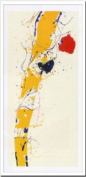 アートフレーム サム・フランシス Sam Francis Untitled,1985 isf-60366 絵画 壁掛け おしゃれ 送料無料