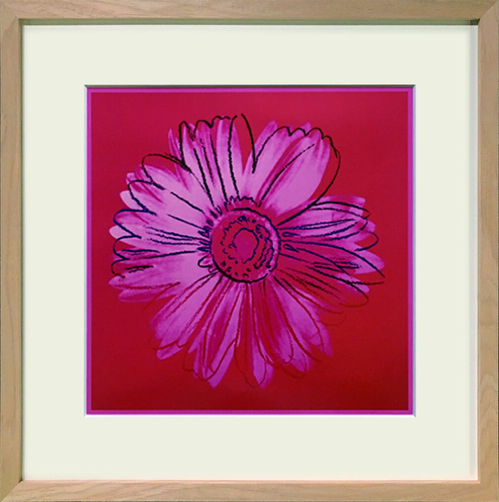 アートフレーム アンディ・ウォーホル Andy Warhol Daisy, c.1982(crimson and pink) iaw-62506 送料無料