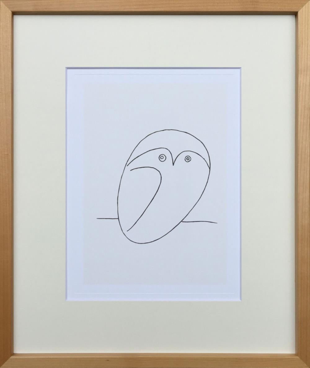 アートフレーム パブロ・ピカソ Pablo Picasso Le hibou-NA ipp-61882 絵画 壁掛け おしゃれ 送料無料