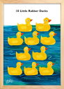 エリック・カール Eric Carle 10 Little Rubber Ducks zec-61871 絵画 壁掛け おしゃれ かわいい 額縁付き 子供部屋 キッズ はらぺこあおむし