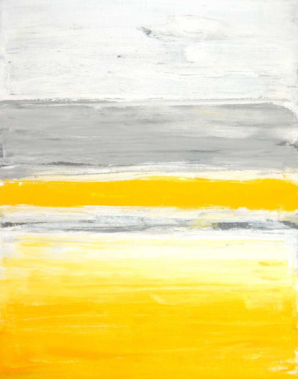 キャンバスパネル Art Panel T30 Galler Grey and Yellow Abstract Art Painting iap-51598 送料無料