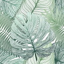 キャンバスパネル Art Panel Seamless pattern tropical leaf paim iap-52790 送料無料
