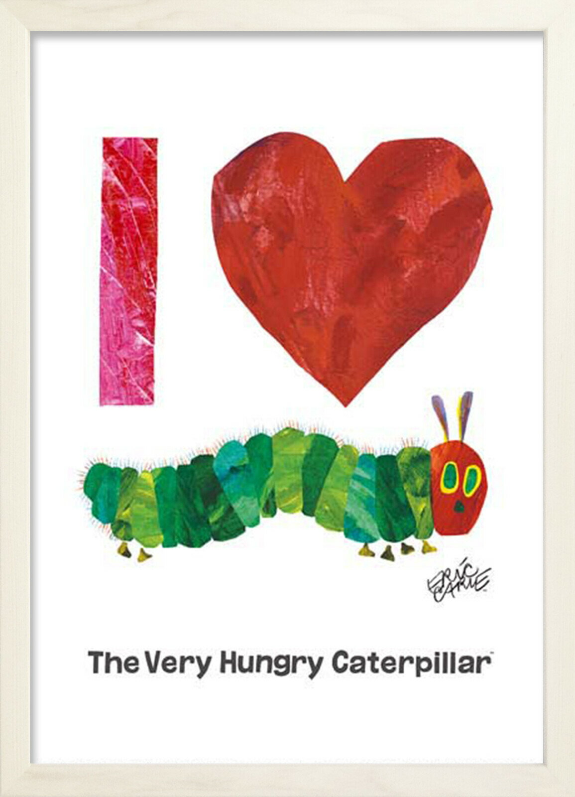 å Eric Carle I Love Caterpillar(WhiteFrame) zec-53009  ɳݤ  襤 ۱դ Ҷ å Ϥڤष