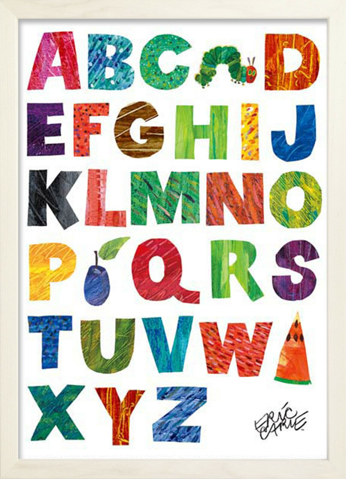 å Eric Carle Alphabets(WhiteFrame) zec-53012  ɳݤ  襤 ۱դ Ҷ å Ϥڤष