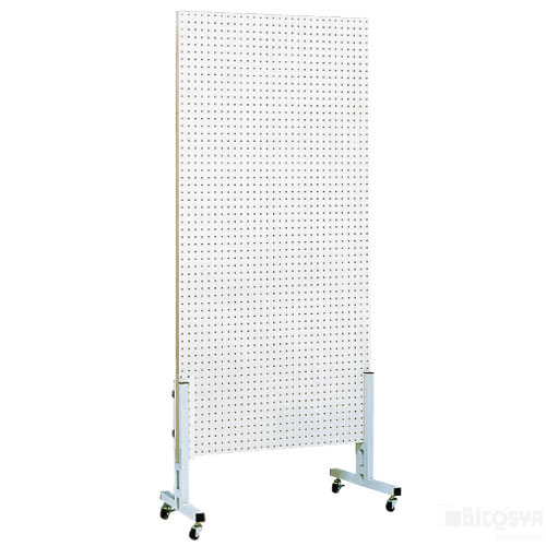 タテ型展示パネル 両面有孔 送料無料[メール便不可]（備品 展示板・展示パネル）（個人宅配送不可）