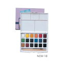 ターレンスプチカラー NCW-18 18色セット(絵具 水彩絵具)