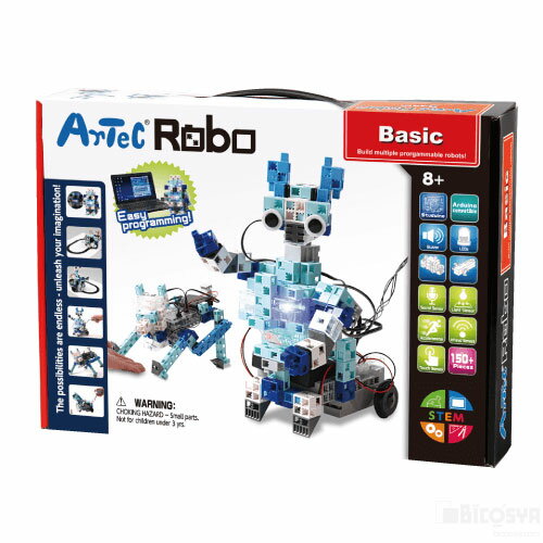 ロボットセット Artec Robo Basic アーテックロボ ベーシック 送料無料[メール便不可]（アーテックブロック ロボット アルディーノ互換 電子工作キット Raspberry Pi ラズベリーパイ）