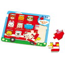 木製パズルアニマルバス(知育玩具 感覚教育)
