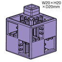 アーテックブロック部品 基本四角 24ピース 薄紫（アーテックブロック 単品・部品 カラー 知育玩具 ArtecBlock パーツ 単品）