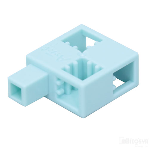 アーテックブロック部品 ハーフC単品 8ピース (アーテックブロック ロボット 夏休み パーツ 部品 ロボット 電子工作キット 小学生 中学生 高校生)