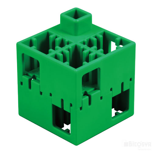 アーテックブロック部品 Lブロック 四角 緑6ピース（アーテックブロック 単品・部品 カラー 知育玩具 ArtecBlock 大きな ビッグ）