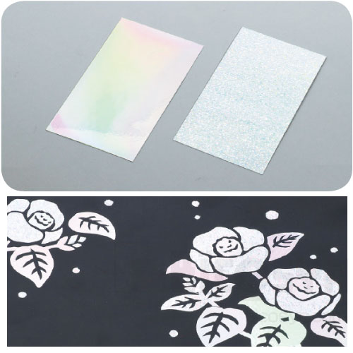 乐天商城 - らでん調シール 2種セット（紙工作・パーツ 工作材料）