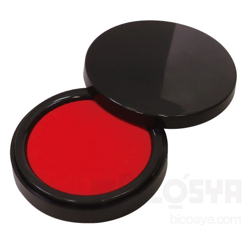 朱肉φ70 単品（デザイン カッティング 素材 無地）