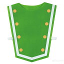 マーチングバンド用衣装オーバーレイ 黄緑(運動会 衣装ベース 運動会 仮装 文化祭 演劇 学芸会 手作り お遊戯会 応援アイテム 吹奏楽 鼓笛隊 行進 パレード...