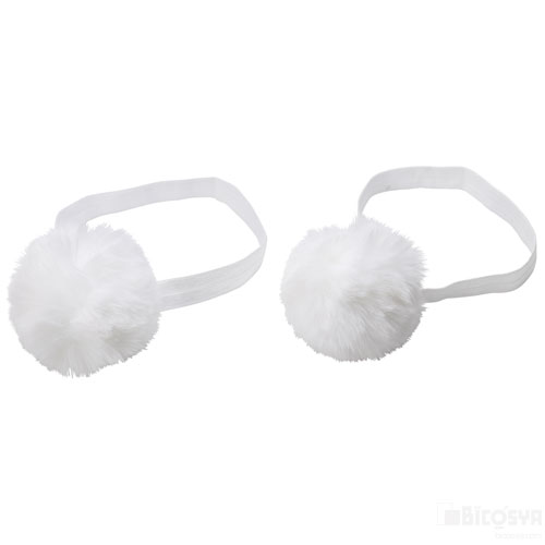 Rakuten - ポンポンバンド 白（運動会 ダンス 運動会 ダンス 体操 踊り 小道具 かわいい 集団行動）