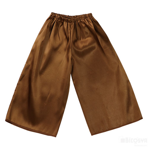 ソフトサテン（ズボン） Cサイズ 茶（運動会 衣装ベース）