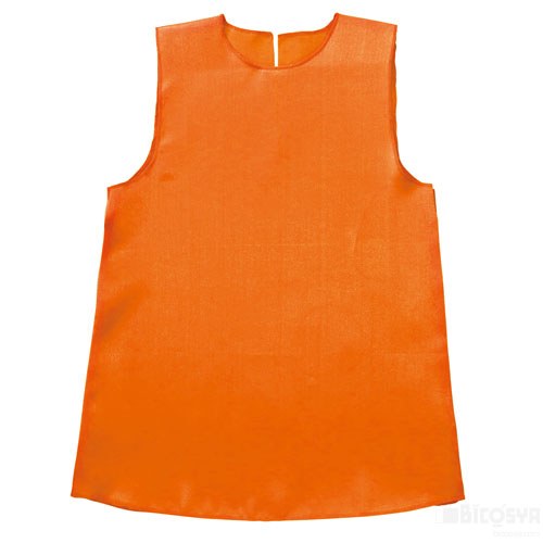 ソフトサテン(ワンピース) Jサイズ 橙(運動会 衣装ベース)