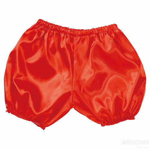 ソフトサテンかぼちゃパンツ Cサイズ 赤（運動会 衣装ベース）