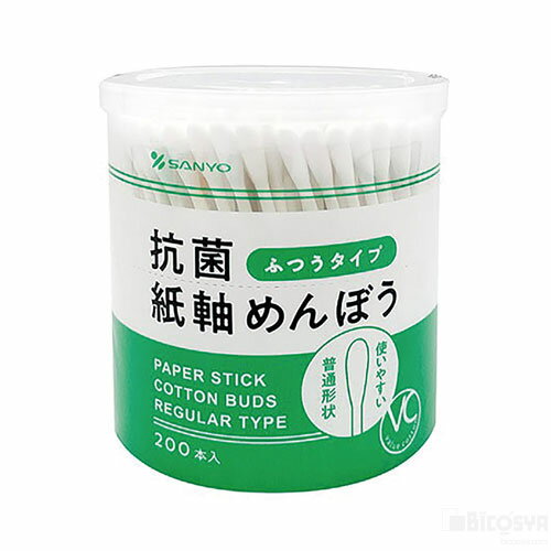 VC抗菌紙軸綿棒 200本(イベント 衛生用品)