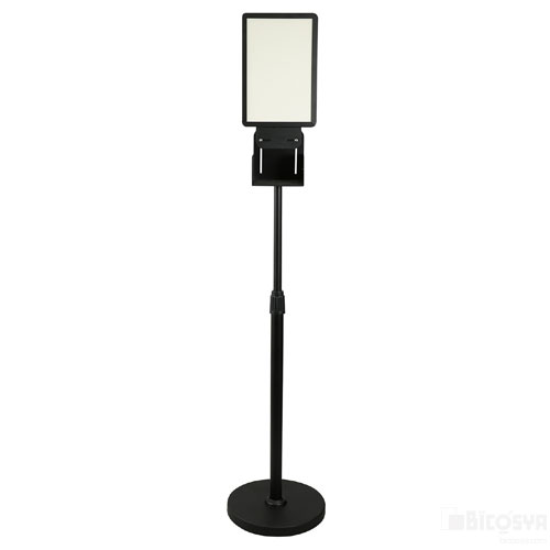 Rakuten - ディスペンサースタンド A4パネル付 （イベント 衛生用品）