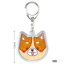 ハメパチくん キーホルダー 動物型 (デザイン 視覚デザイン 手作り 工作 父の日 母の日 敬老の日 プレゼント ギフト 子供会 犬 猫)