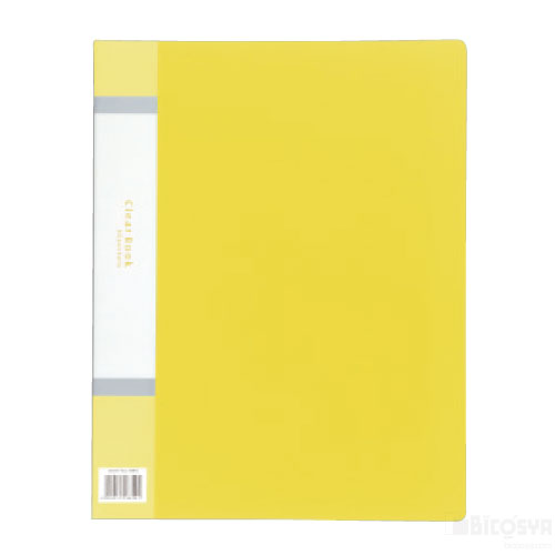 Rakuten - クリアブック A4 縦入れ（40ポケット）イエロー（記念品・その他 その他）