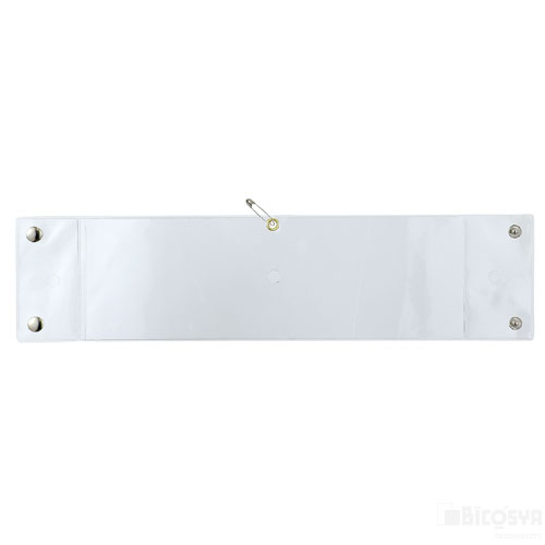 差込腕章 透明(記念品・その他 防犯・防災)