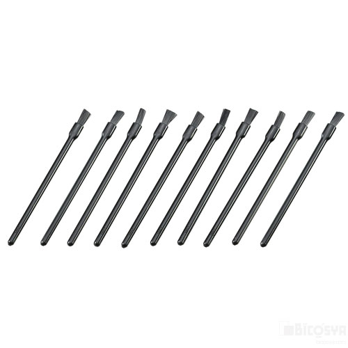 乐天商城 - 使い捨てミニ筆（10本組）（工作キット ホビー 模型趣味 ディスポーザブルブラシ）