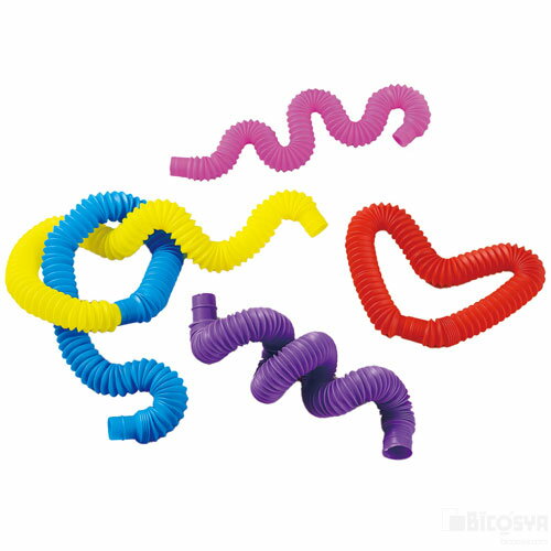 Rakuten - ミニポップチューブ 5本セット（イベント プレゼント 幼児 キッズ 子供 おもちゃ 知育玩具 クリスマスプレゼント 子供会 景品）