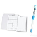 水ペン ゴムPUSH型 水書セット(絵具 書道用品 書道 毛筆)