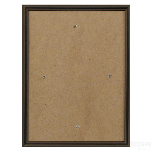 Rakuten - ウッドフレーム ダークブラウン 200×150mm（備品 展示板・展示パネル 展示 額縁）