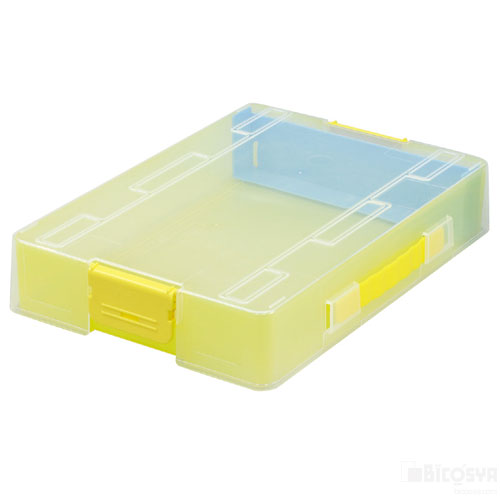 Rakuten - A4おどうぐばこクリアイエロー（学校用品 学校生活 小学生 入学準備 小学校 新学期 収納 小物入れ 紙製 頑丈 整理ボックス）