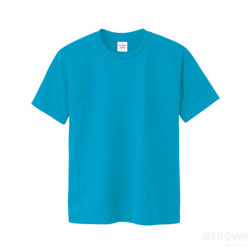 Rakuten - ATドライTシャツ 130cm ターコイズ 150gポリ100%（運動会 ユニフォーム 運動会 ダンス 衣装 組分け カラー 集団行動）